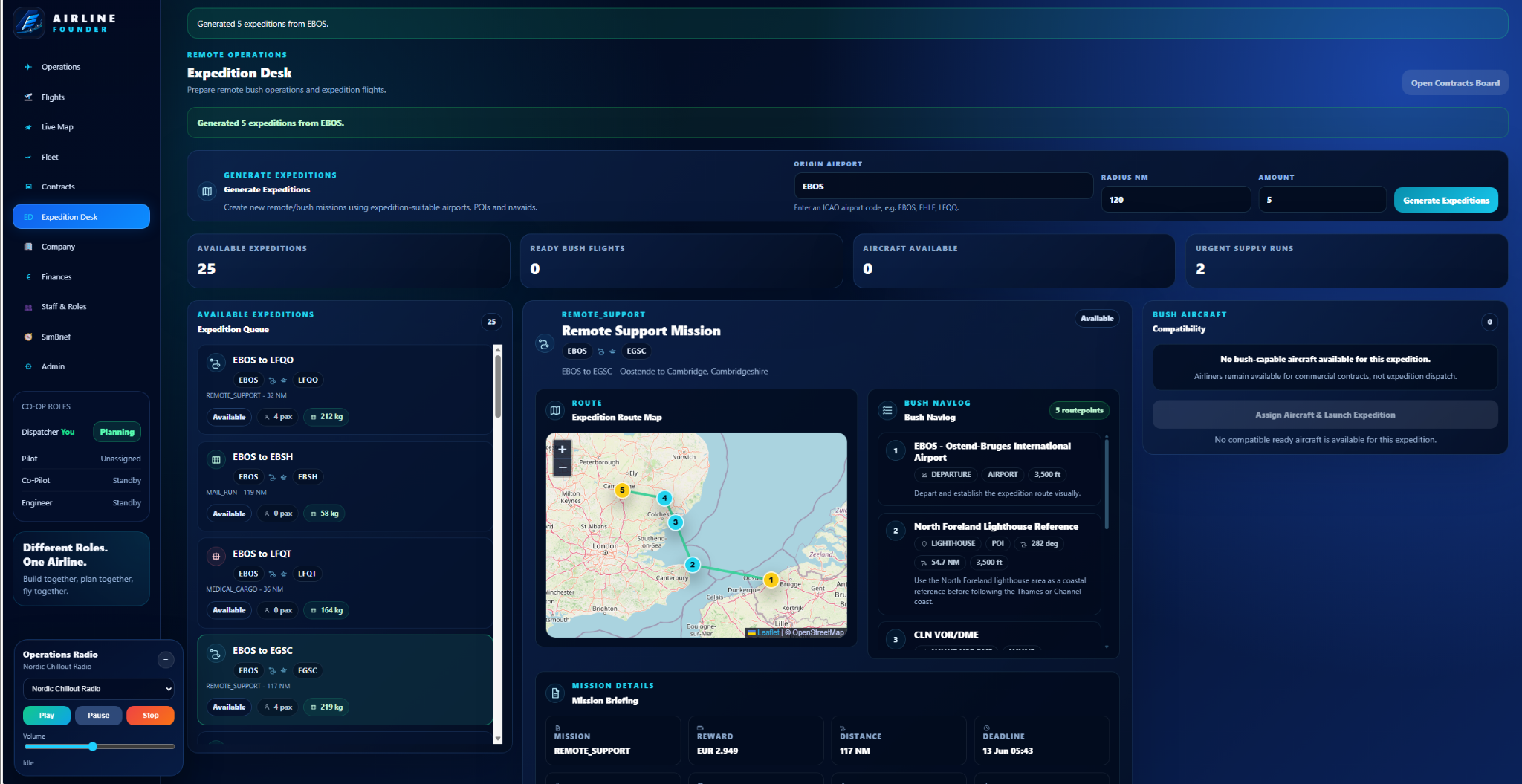 Expedition Desk screenshot